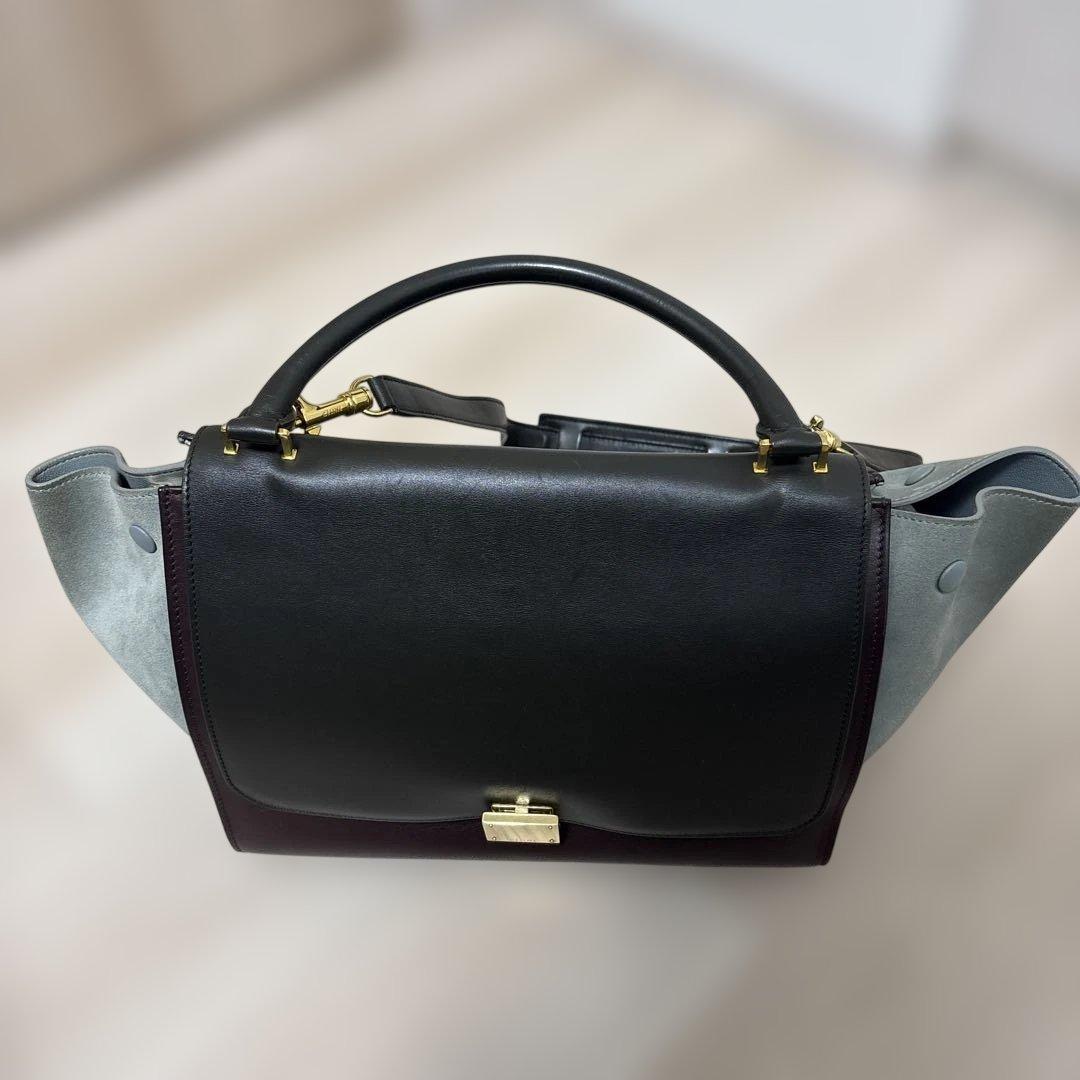 CÉLINE トラペーズ 2WAYバッグ