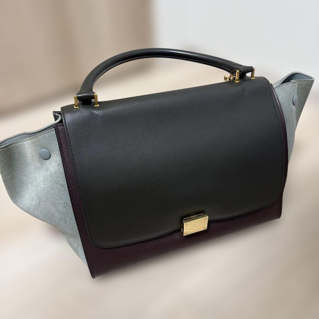 CÉLINE トラペーズ 2WAYバッグ