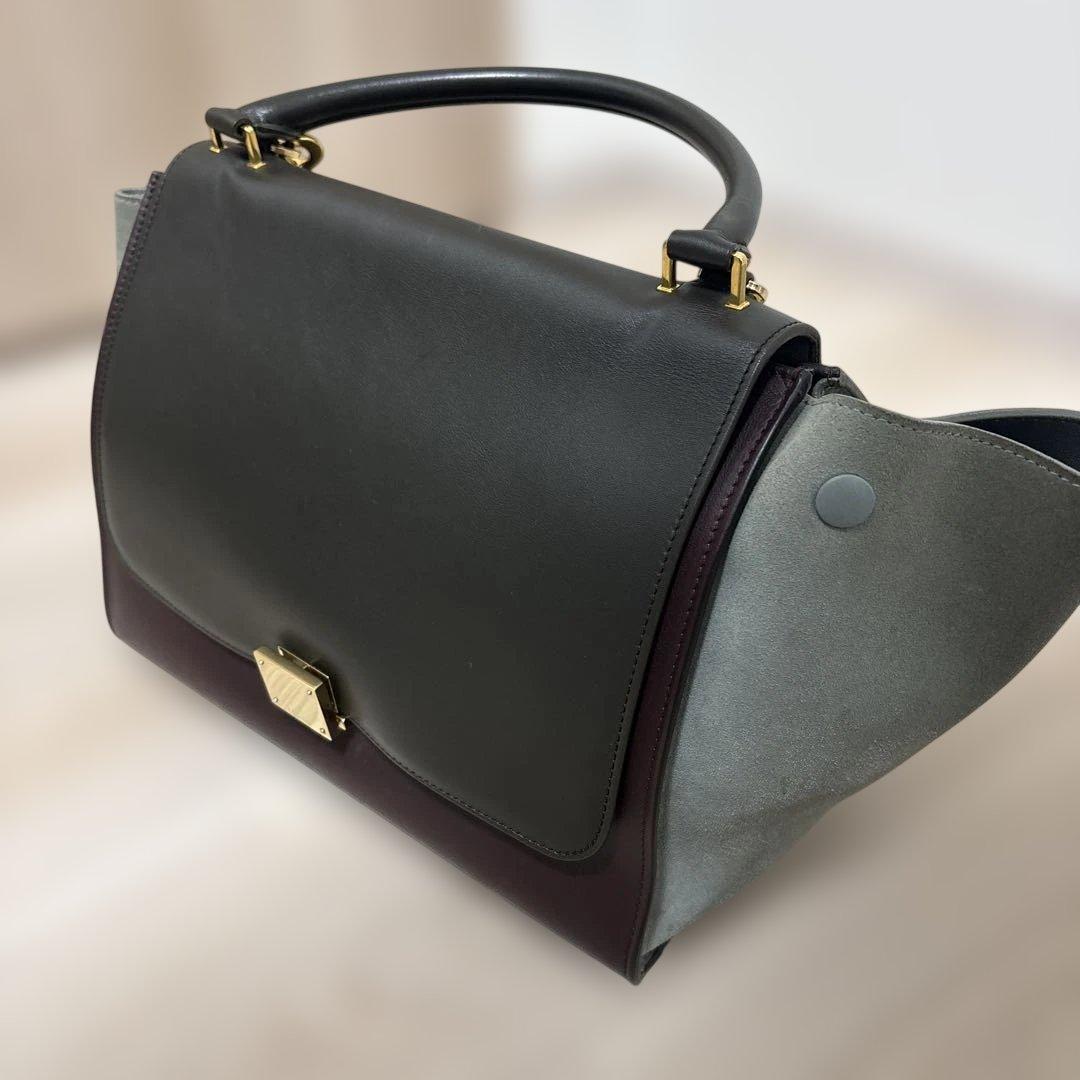 CÉLINE トラペーズ 2WAYバッグ