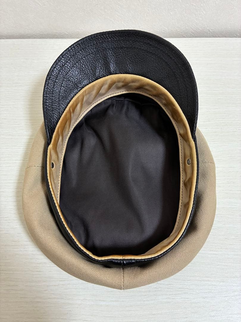 本革 WildOne モーターサイクルキャップ ジョニーキャップ ワイルドワン