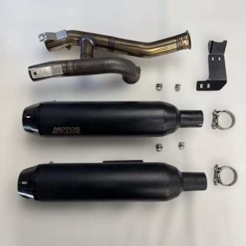 スポーツスターS BPM V-SPEED ブラス・スリップオンマフラー