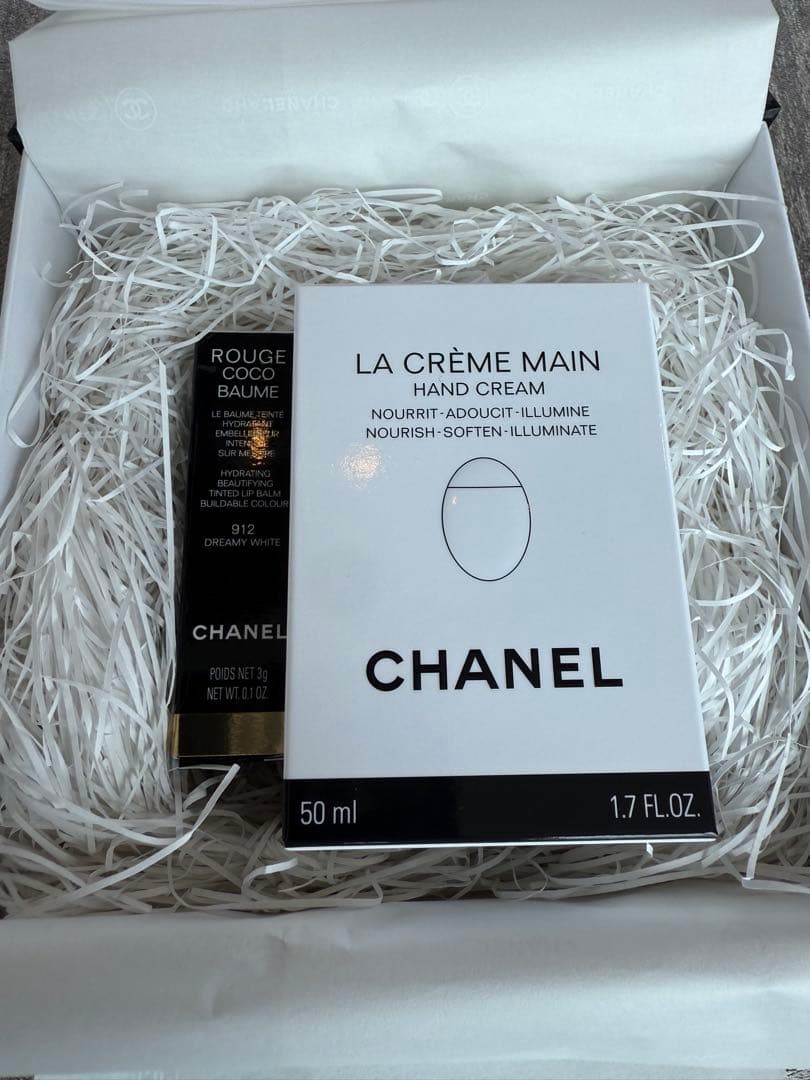新品未使用 ギフトセットCHANEL シャネル ハンドクリーム リップ 紙袋付