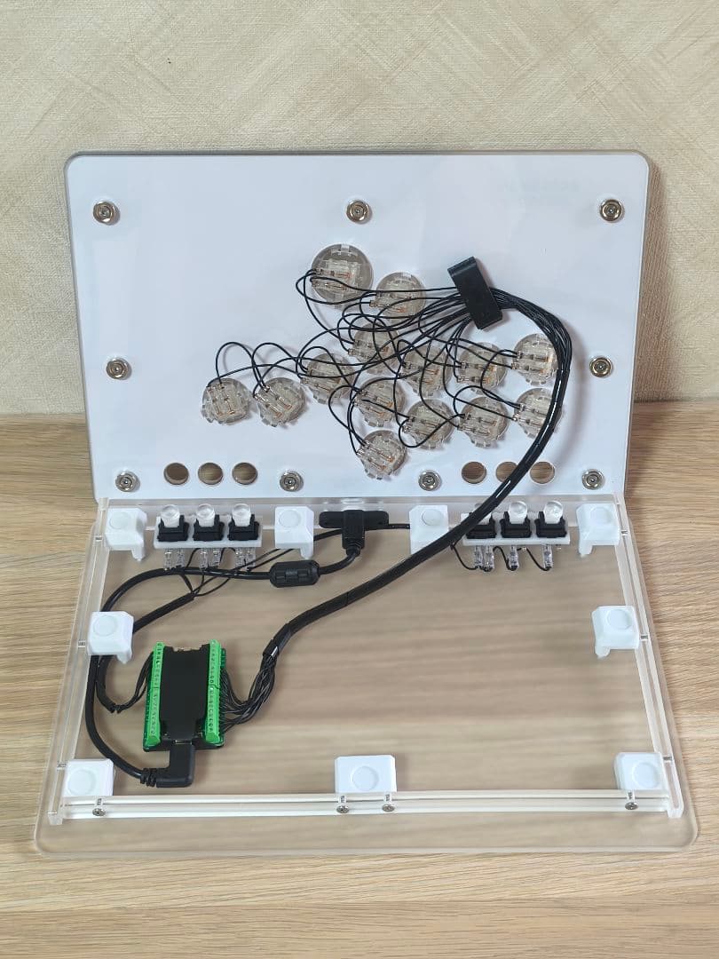 【新型V1ボタン】punkworkshop minibox カスタムアート