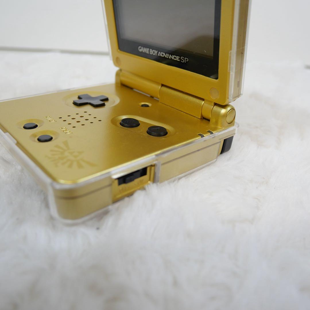 希少ゲームボーイ アドバンス SP ゼルダVer 美品 GBASP 通電確認済