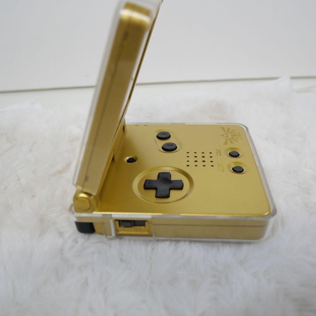 希少ゲームボーイ アドバンス SP ゼルダVer 美品 GBASP 通電確認済