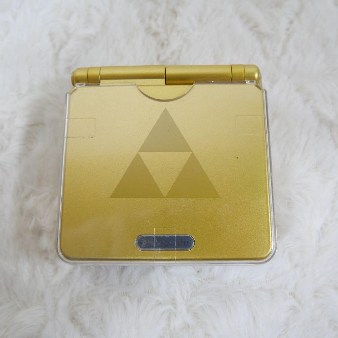希少ゲームボーイ アドバンス SP ゼルダVer 美品 GBASP 通電確認済