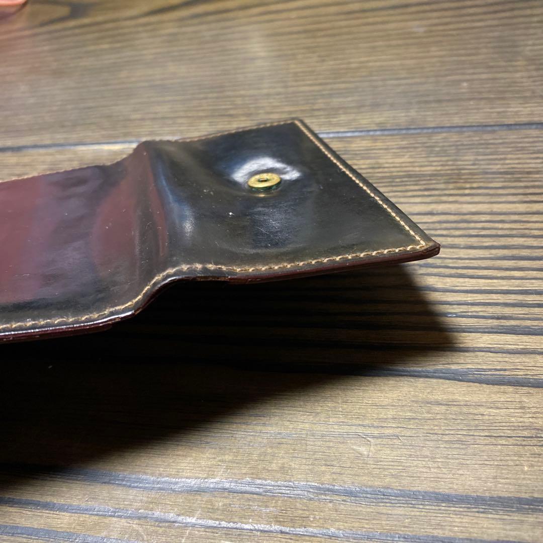 【値下げ】ガンゾ　ganzo シェルコードバン キーケース