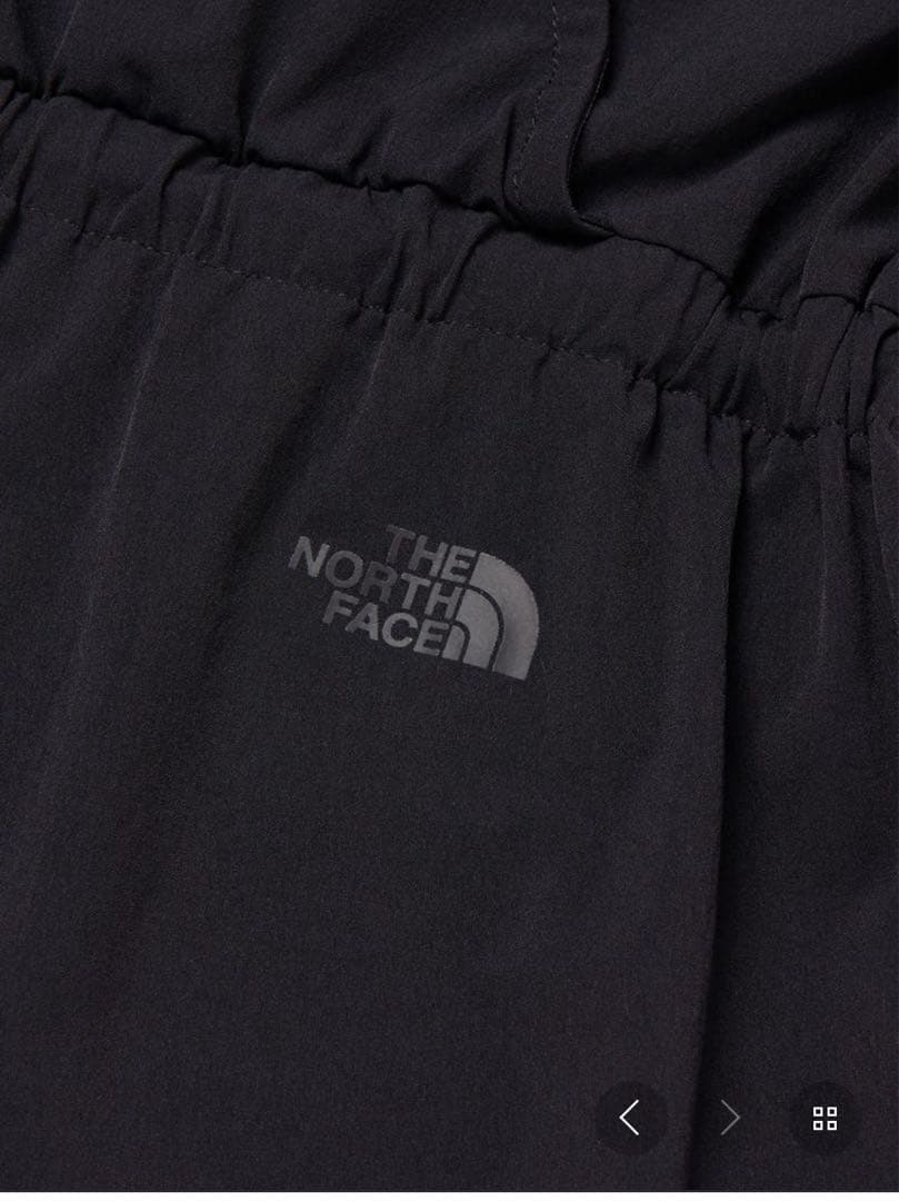 ノースフェイス　サロペットL ミックスチャコール