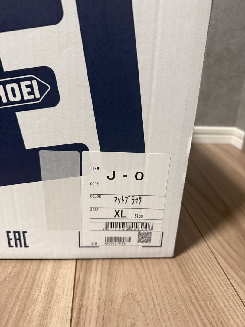 SHOEI J・O マットブラック　XL