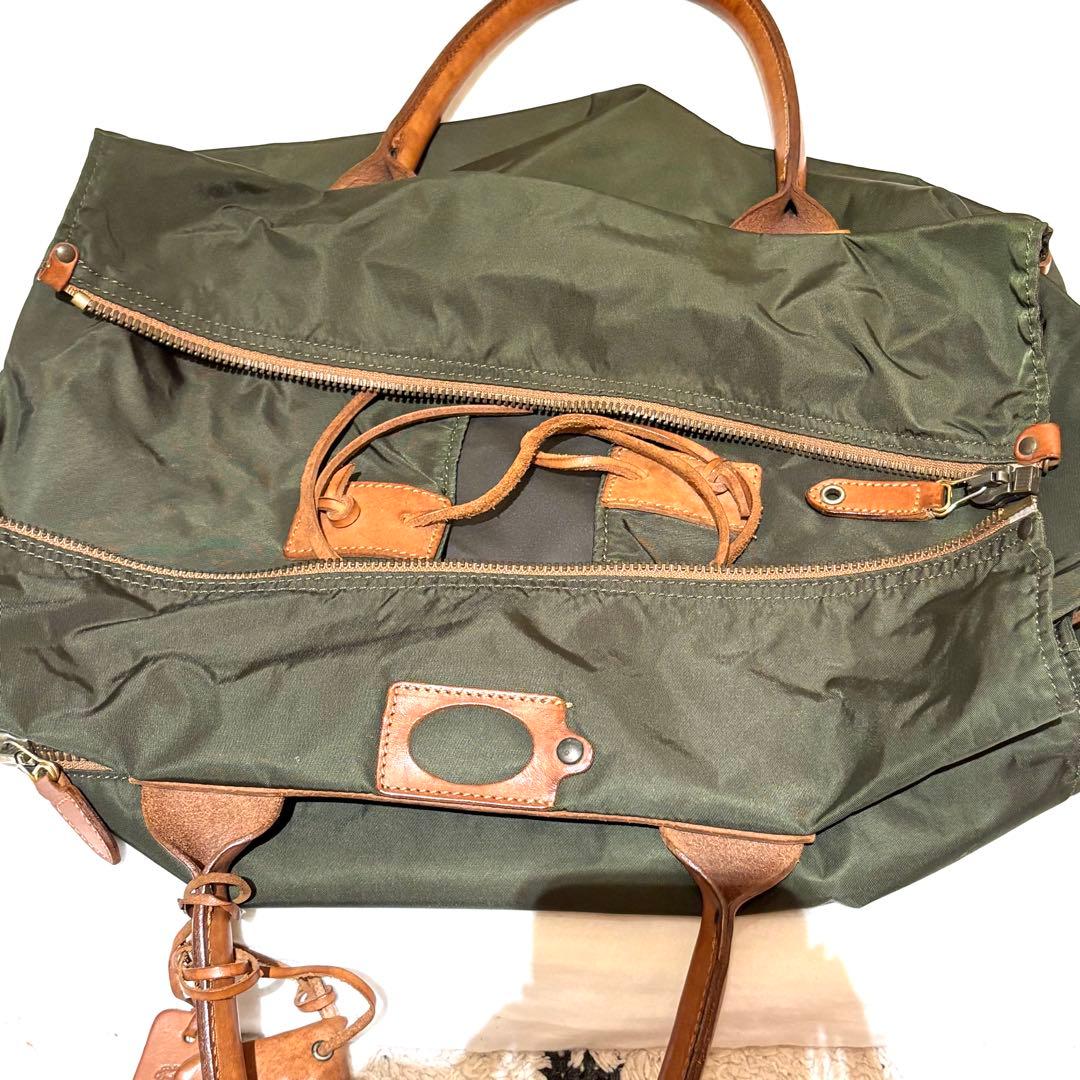 【美品】フェリージ　P4　ラゲージ　2way　ボストンバッグ　大容量　南京錠