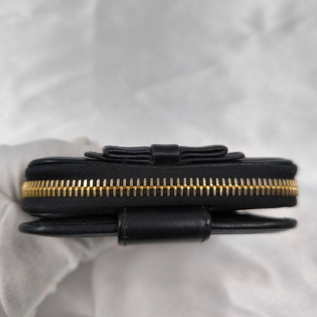 極美品!現行【PRADA】2つ折り財布 ヴィッテロムーブ 1ML522 黒