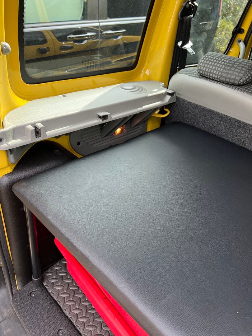 コカングー　車中泊　ベット　自作