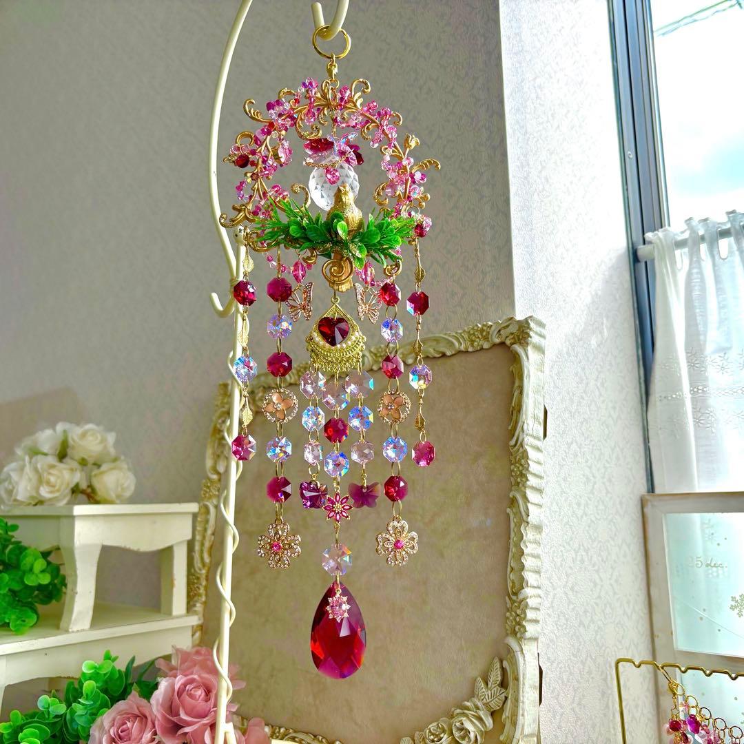 おばこ丸ページ✩.*˚SWAROVSKIサンキャッチャー