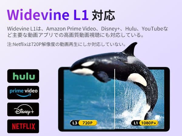 Android15 タブレット 10インチ wi-fiモデル 8コアCPU搭載