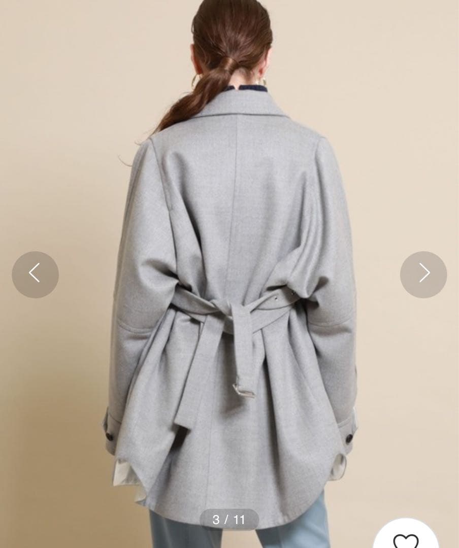 CINOH ウールCPOジャケット　コート