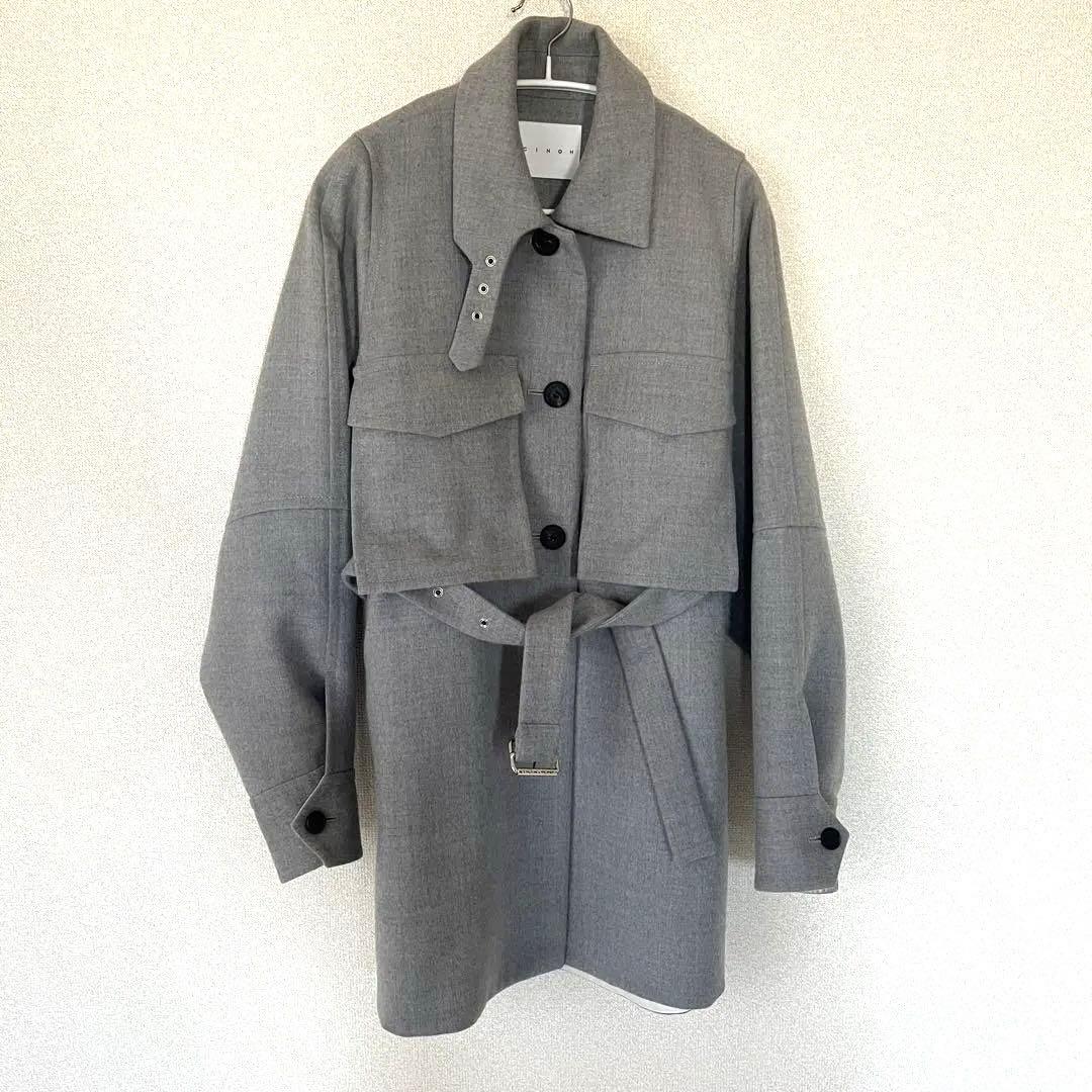 CINOH ウールCPOジャケット　コート