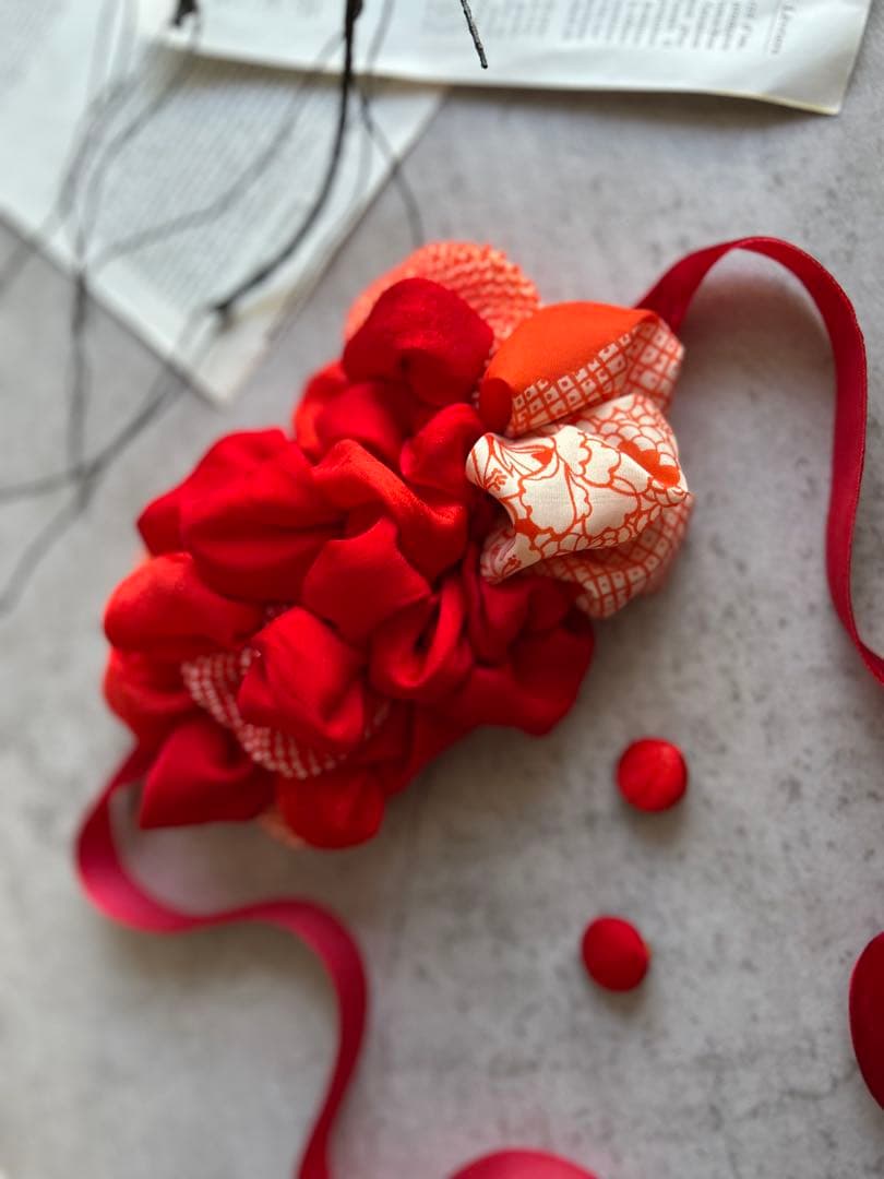 yuka様order髪飾り♡