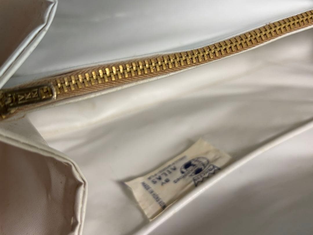 貝殻　アンティーク　かごバッグ