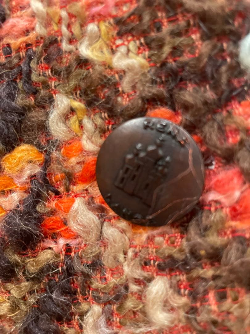 RENA LANGE 華やかなツイードジャケット　42 ￼クリスマスパーティ