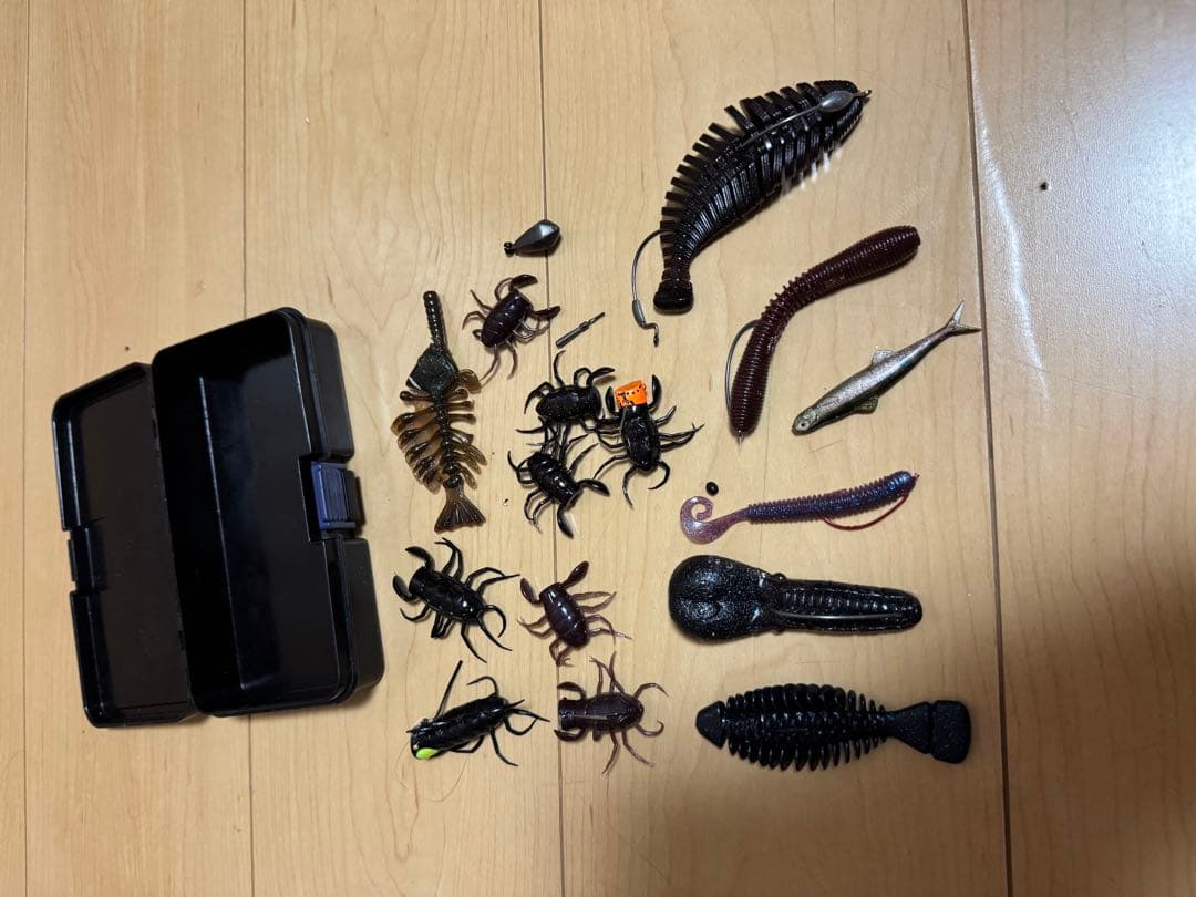 バス釣り引退セット ワームセット 150点以上