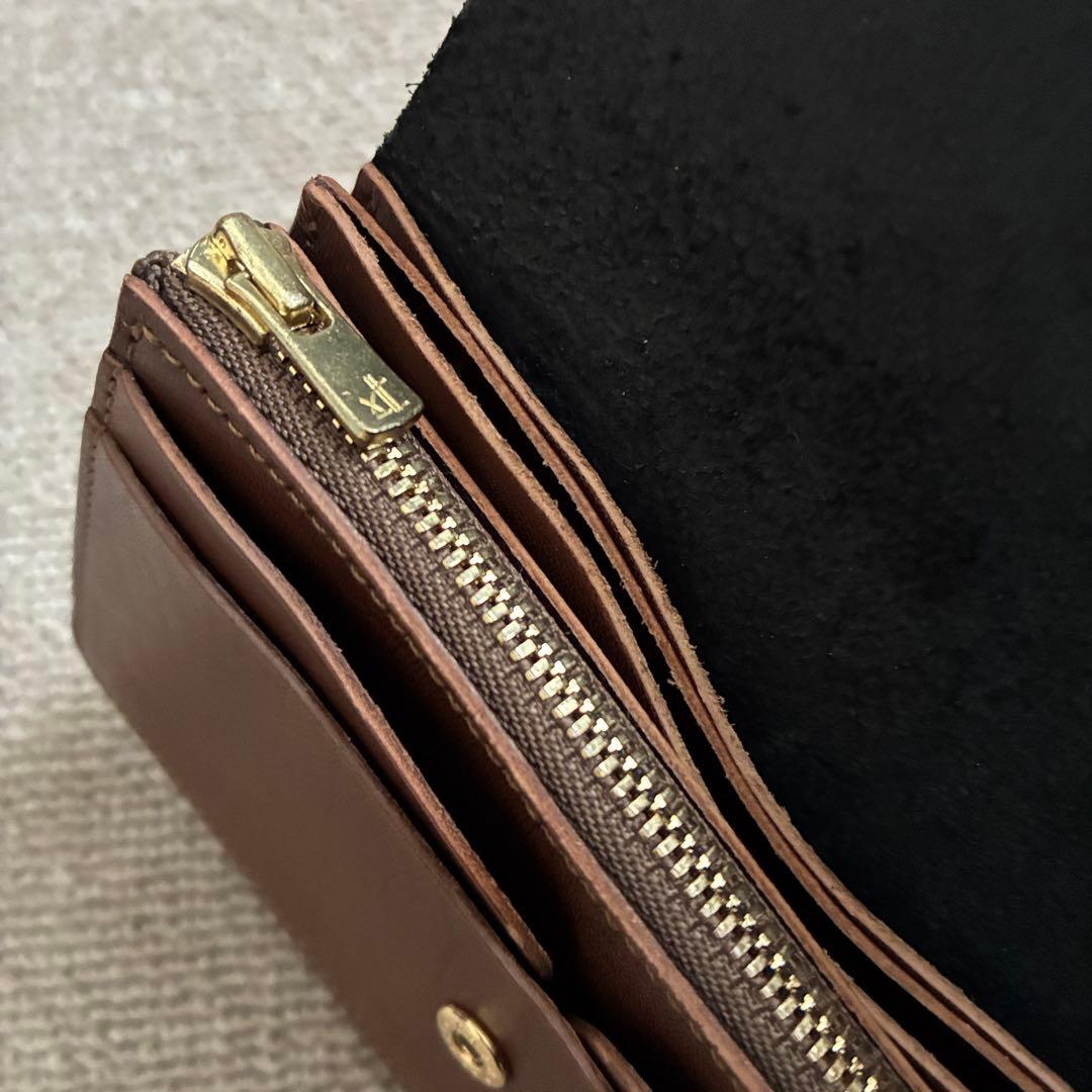 forme フォルメ ハンドウォレット レザー コンビ コンパクト 財布