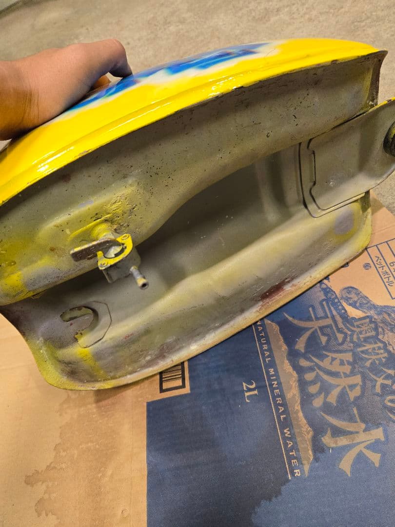 ホンダ ゴリラ タンク イエロー