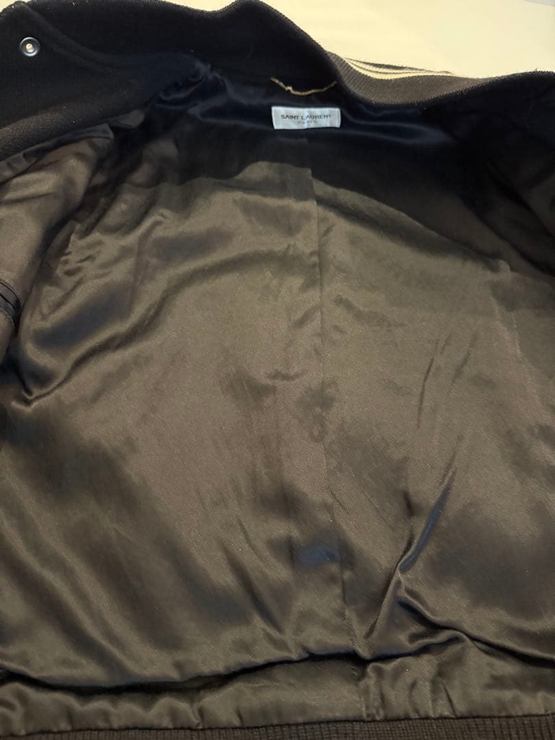 美品！サンローラン テディジャケットレディースサイズ36ブラック