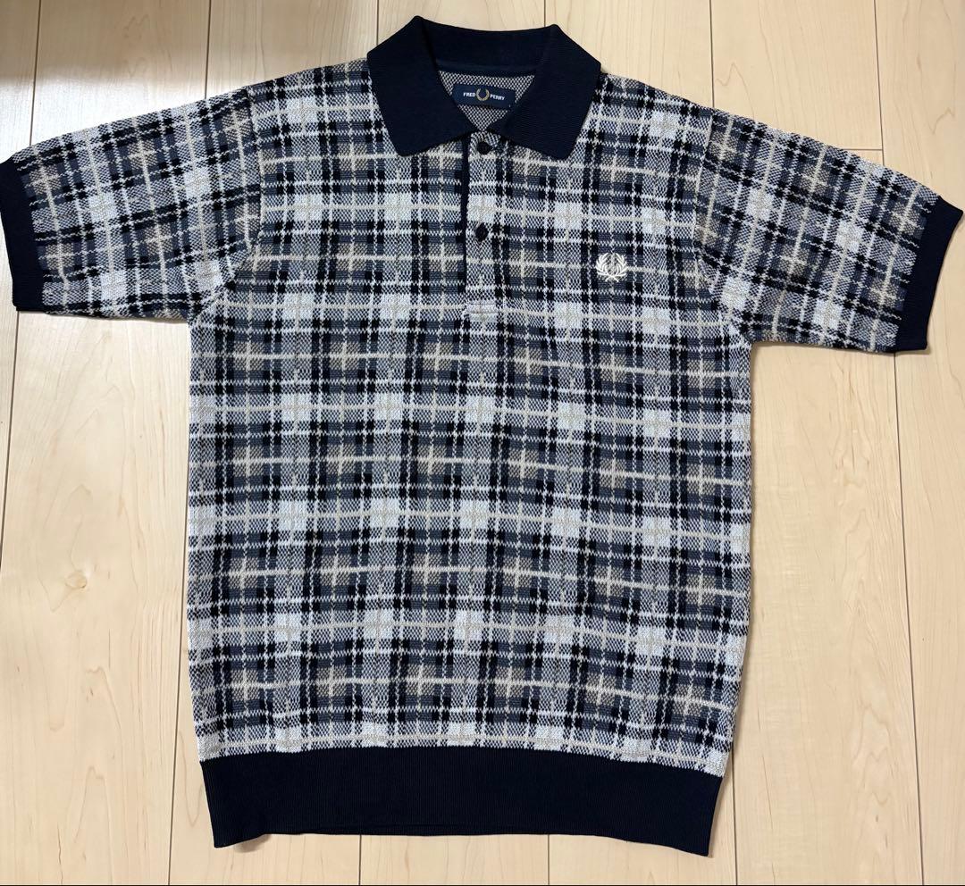 FRED PERRY チェック ポロシャツ