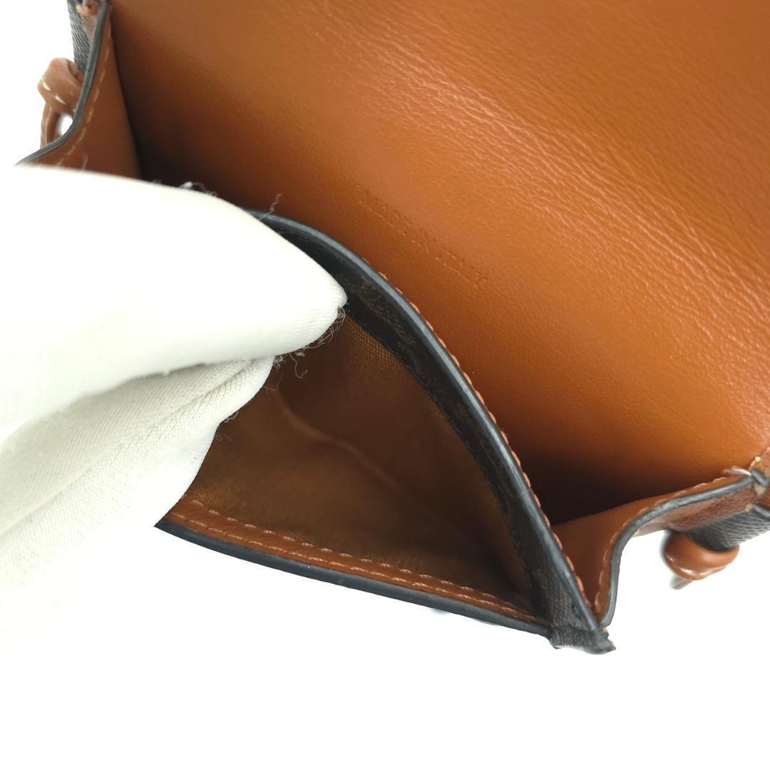 未使用 CELINE セリーヌ トリオンフ スマホショルダー モバイルポーチ