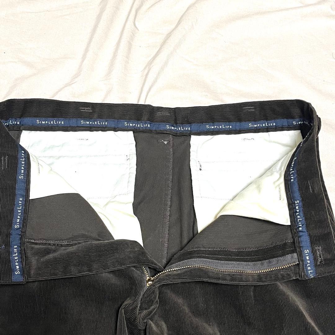 【美品】ダーバン　スーツ　セットアップ　コーデュロイ 茶色　ブラウン　茶　XL