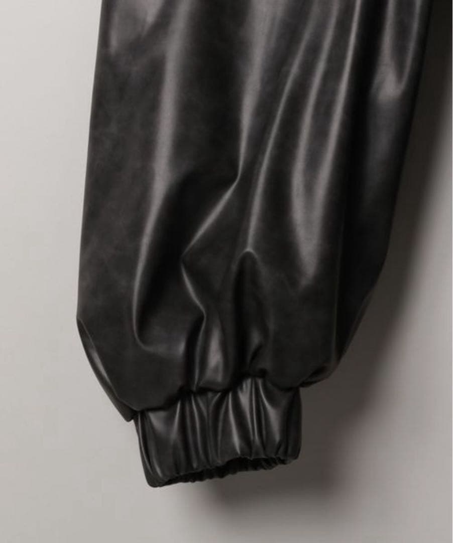 ヴィンテージパファーレザーブルゾン JEANASIS