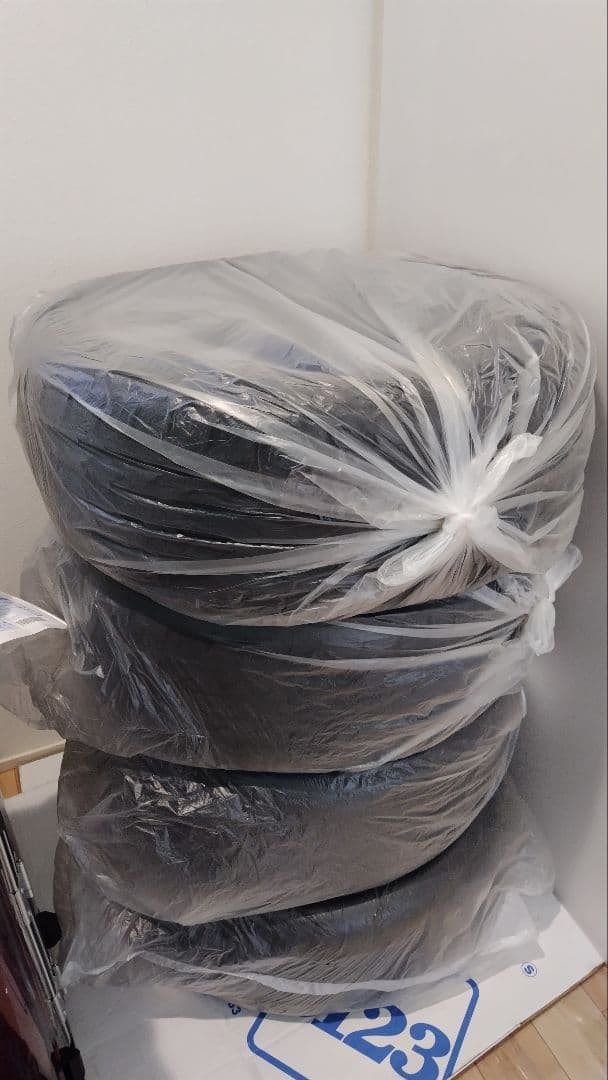 スバル純正17インチ4本ホイール　7JJ 55 PCD100 ガンメタリック塗装