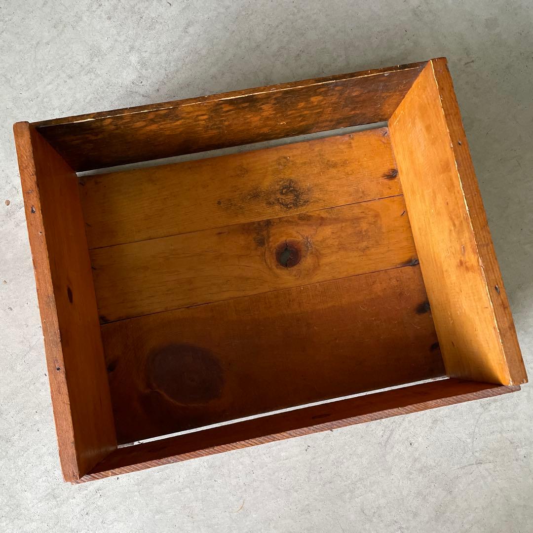 U.S.A ヴィンテージ 木箱 vintage wooden box