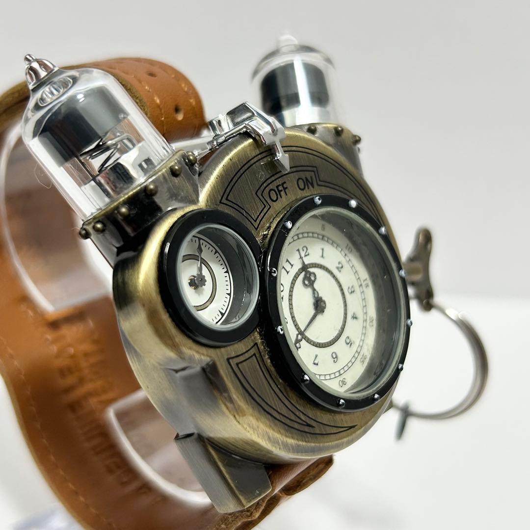 希少 シンクギーク/ThinkGeek スチームパンクスタイル クォーツ