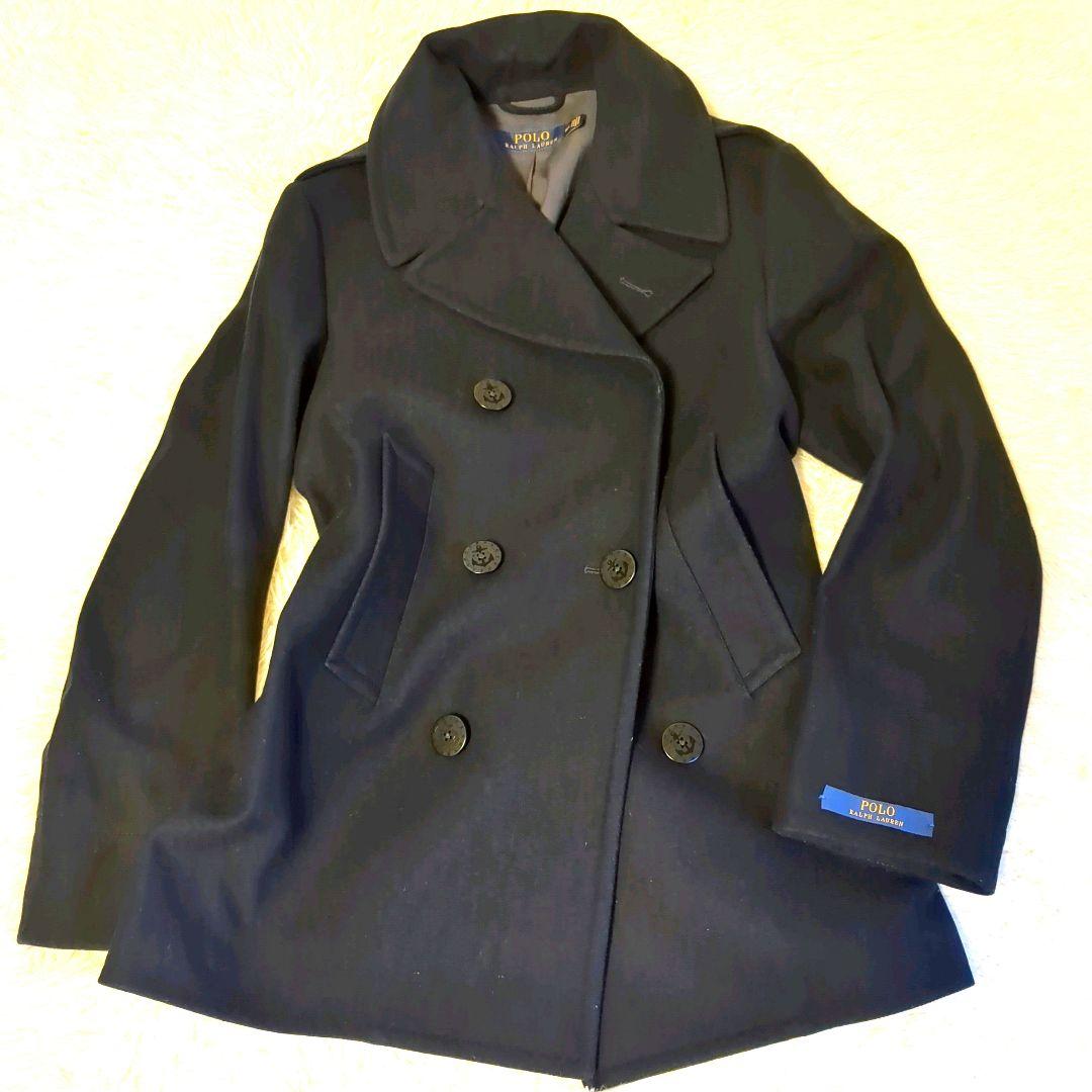 極美品✨️　現行タグ　ポロラルフローレン　ピーコート　ネイビー　ナポレオンコート