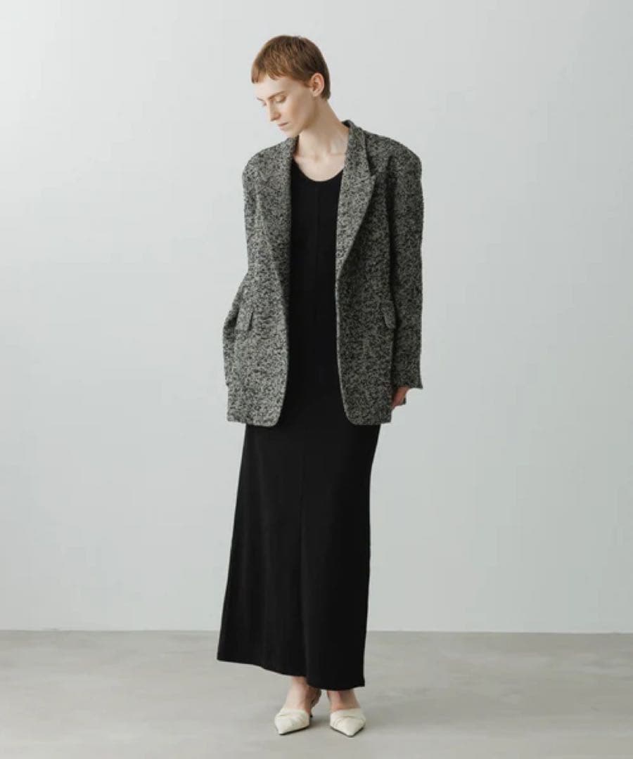 【EMOELLE】オーバーサイズシングルジャケット