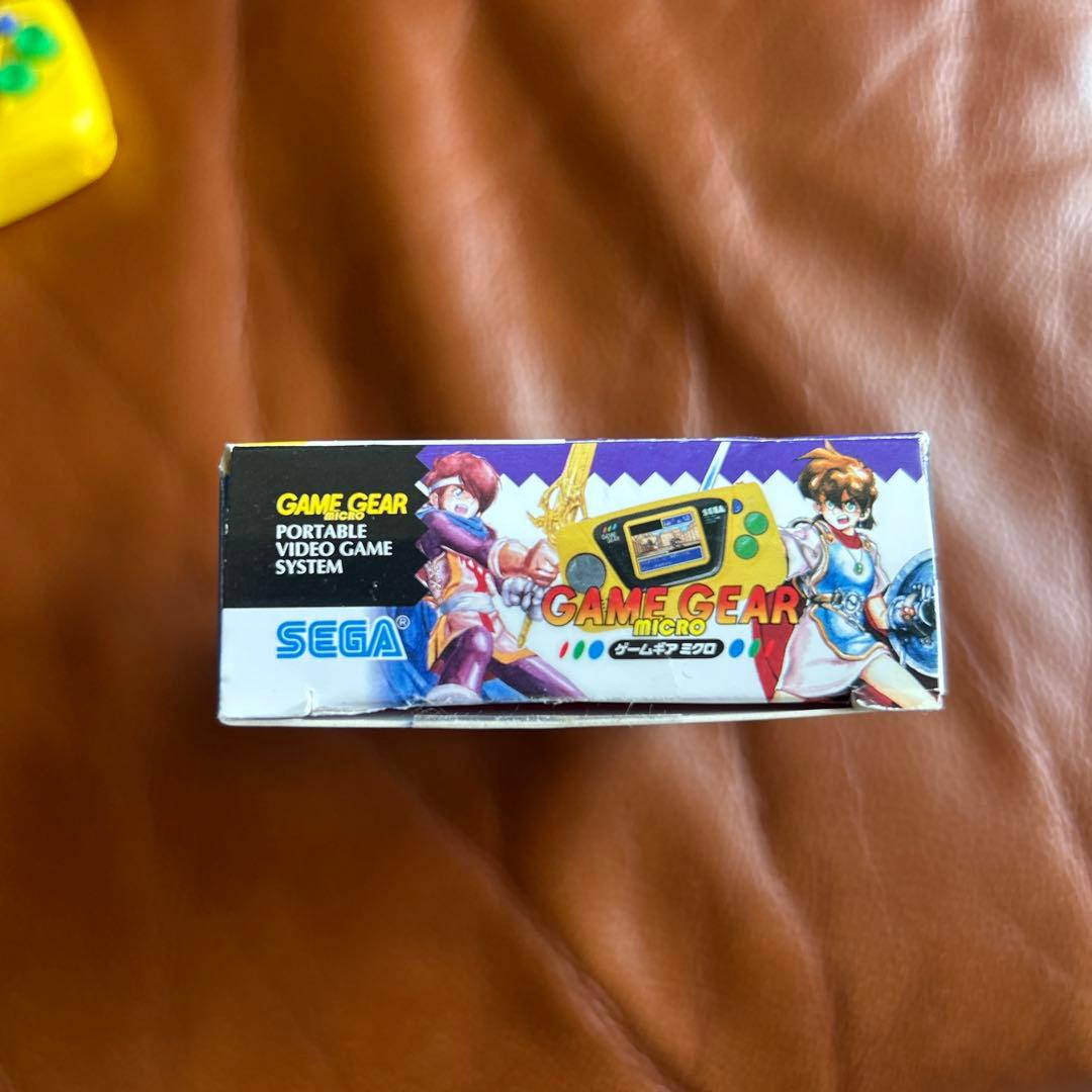 SEGA ゲームギアミクロ　イエロー