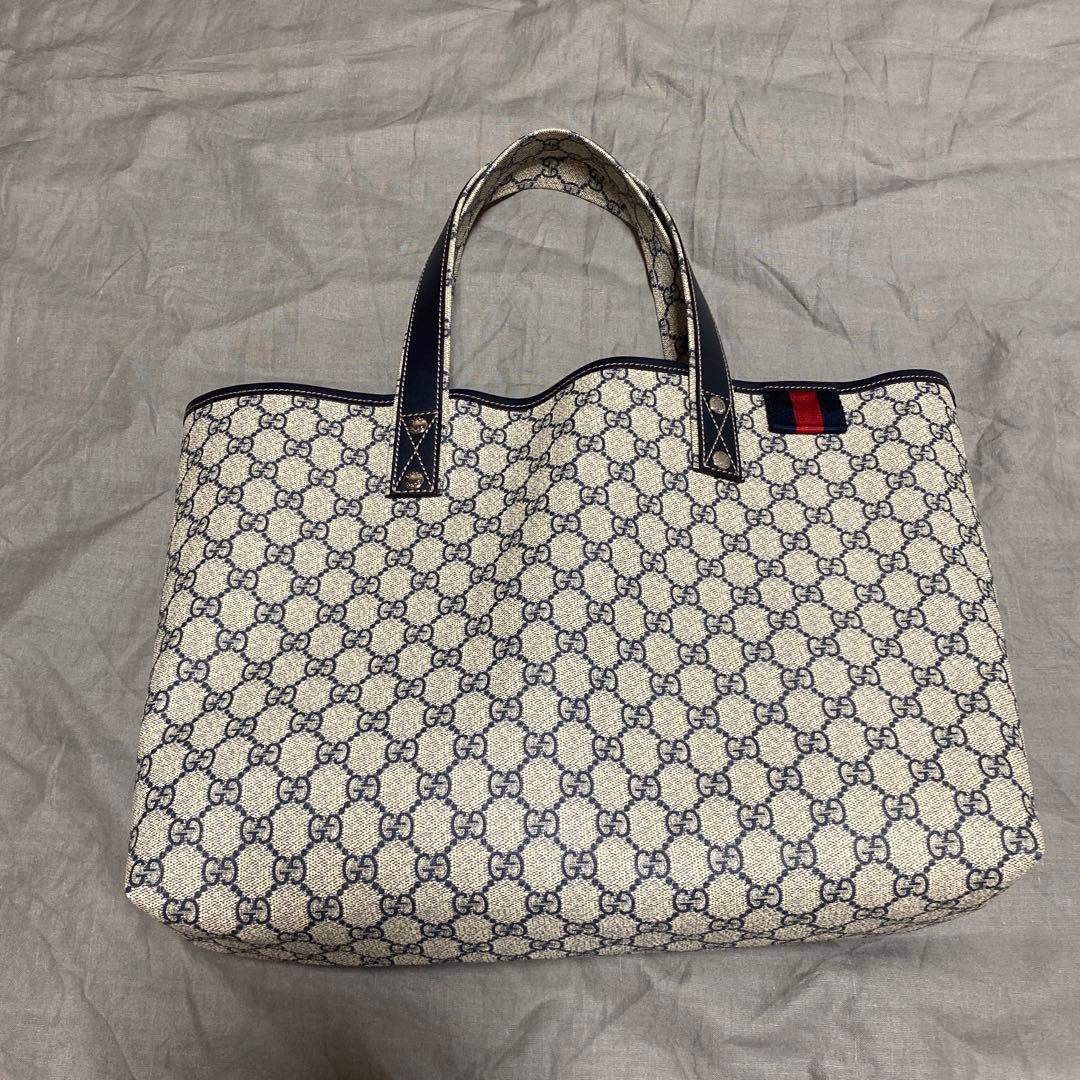 ぴ*き様 Gucci グッチ シェリーラインGGスプリーム トートバッグ 211