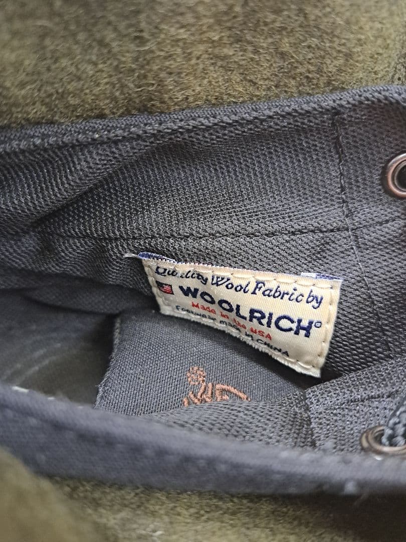 00s〜 timberland × woolrich ジップアップ ブーツ