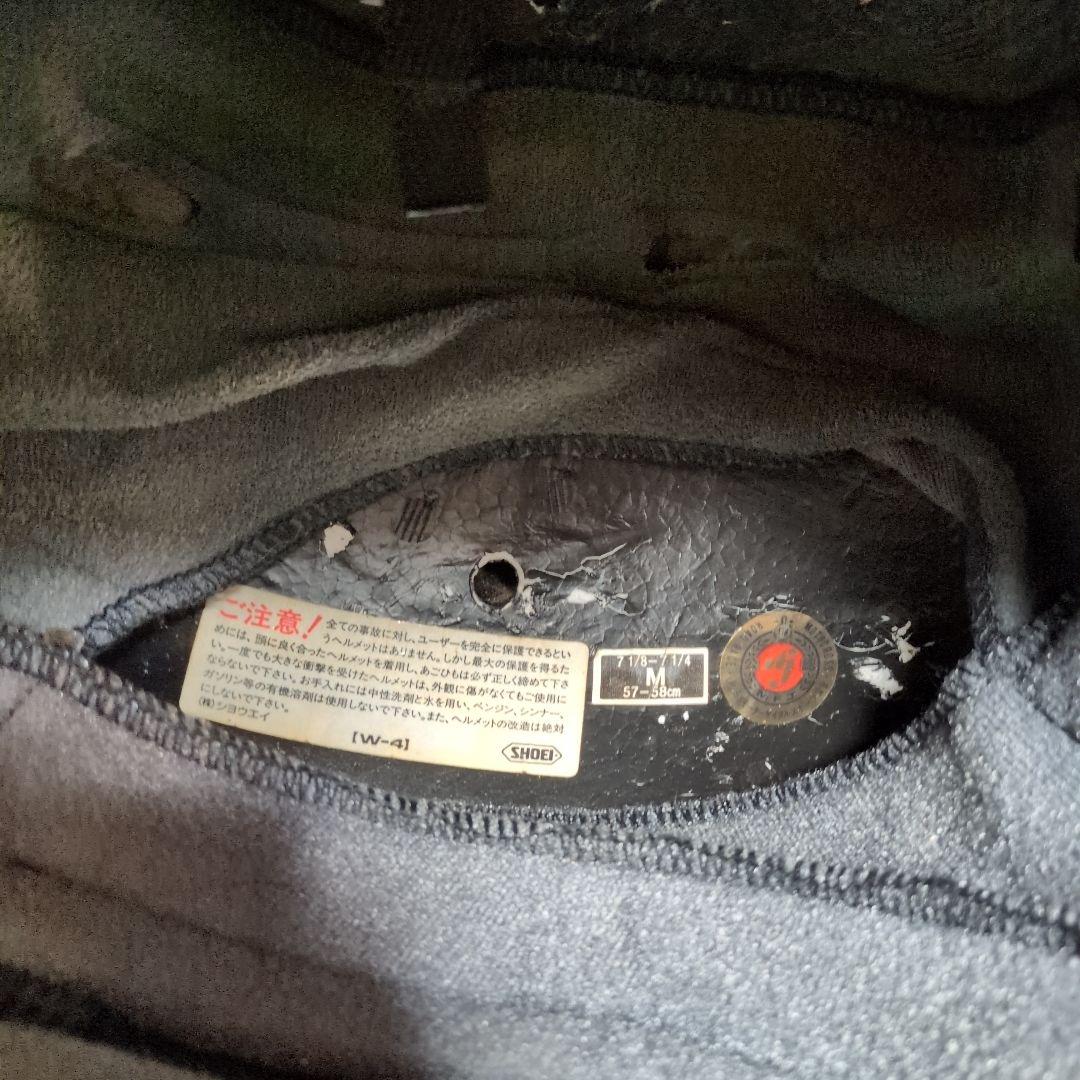 SHOEI HORNET フルフェイスヘルメット 青/黒　難有り