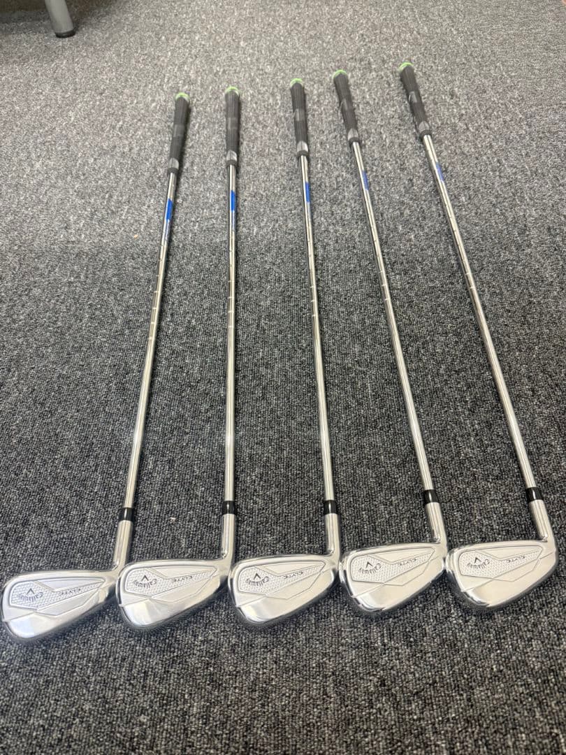 Callaway ELYTE アイアンセット 5本　左レフティー フレックスS