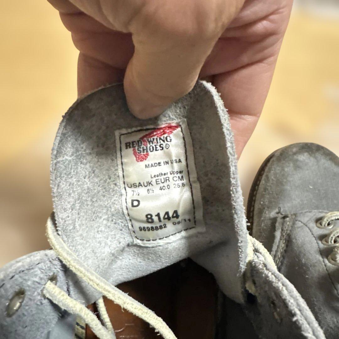 レッドウィング　Red Wing Shoes 8144 ブーツ スエード