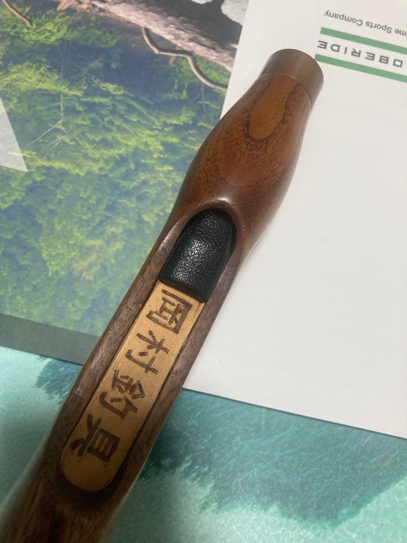 オールウッドグリップ　木製　ハンドル