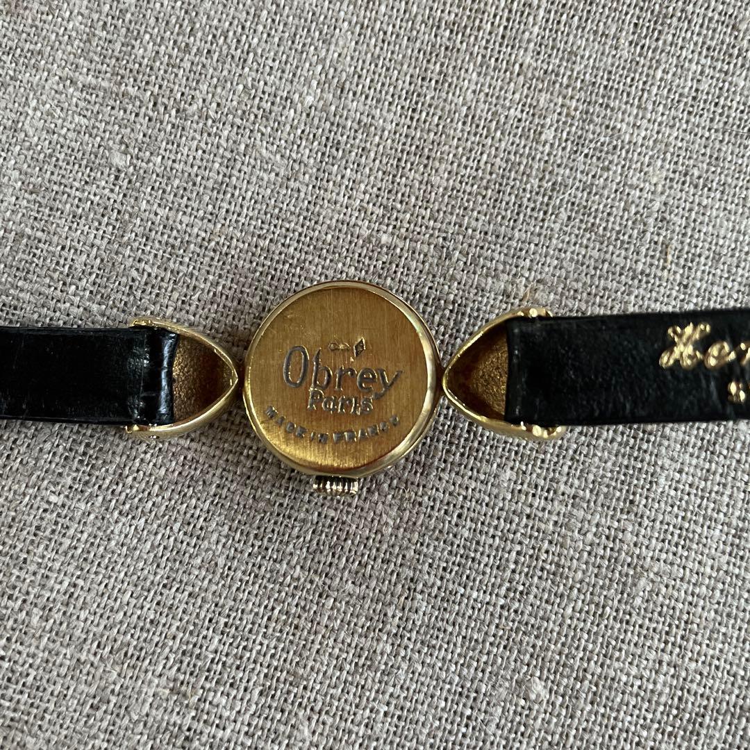 Obrey オブレイ　腕時計　特別限定版　18金無垢&ダイヤモンド