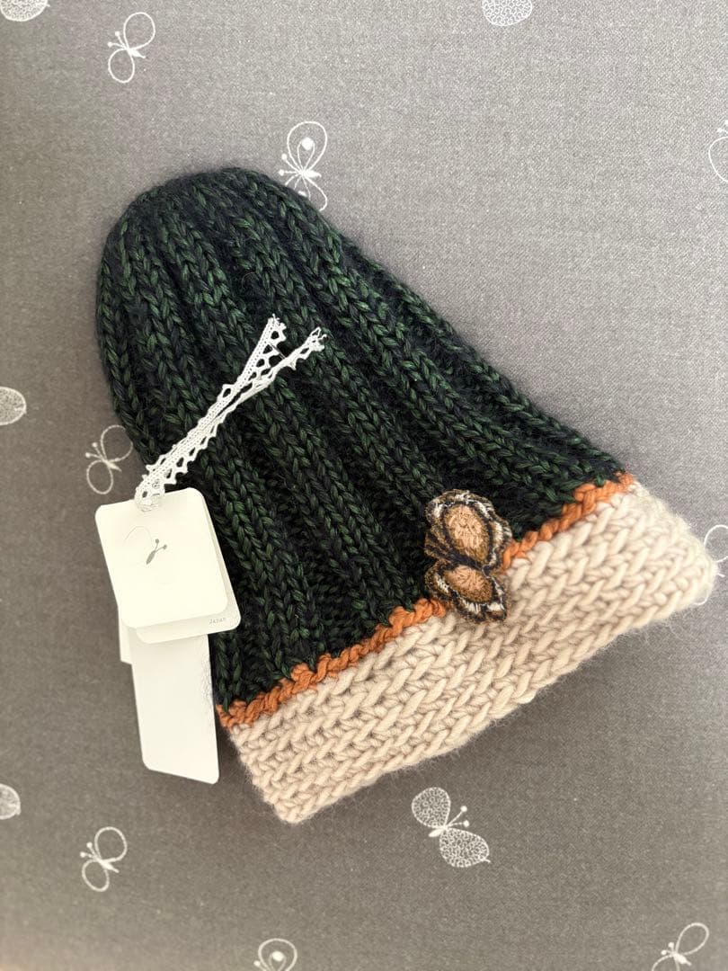 未使用ミナペルホネンyumeニットキャップhitomi shinoyama 帽子