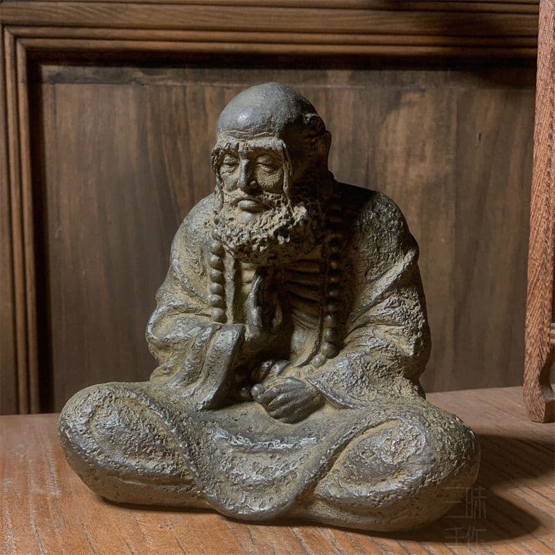 達磨仏像 町の家 開運風水 招財 置物 装飾品 工芸品 美術品