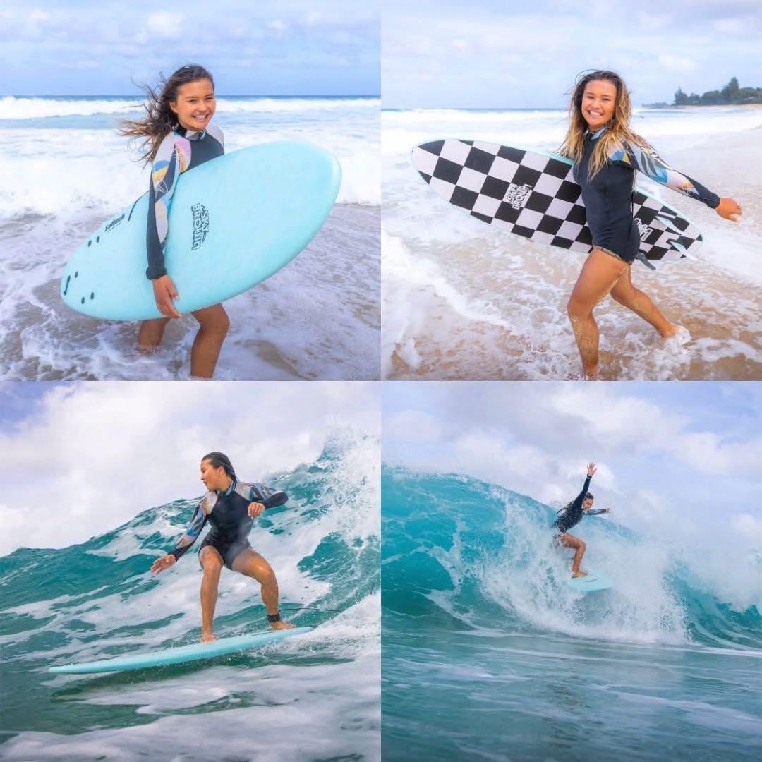 ソフテック サーフボード スカイブラウン ソフトボード