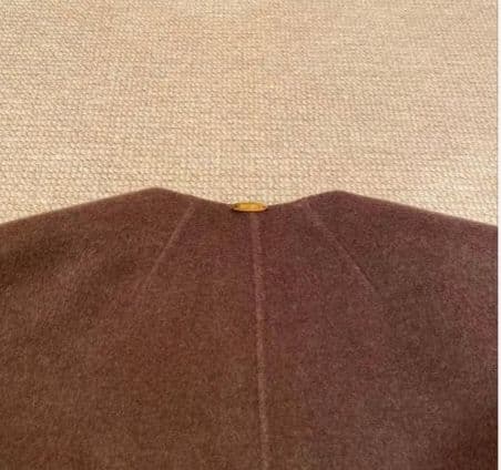 DeuxiemeClasse muse リバーロングノーカラーコート ウール