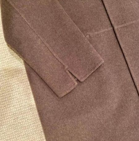 DeuxiemeClasse muse リバーロングノーカラーコート ウール