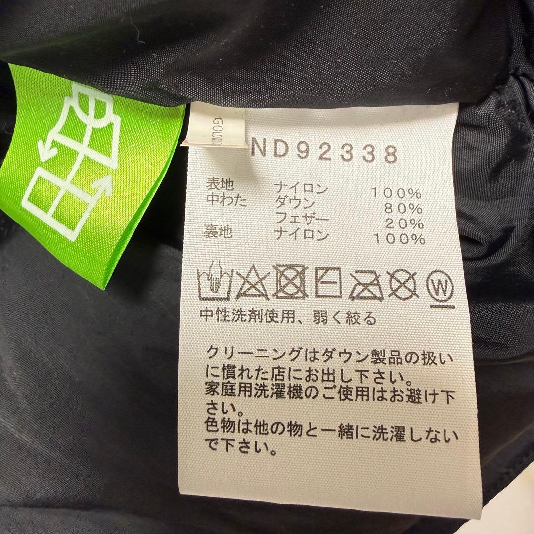 THE NORTH FACE 　ヌプシダウンベスト Mサイズ ブラック